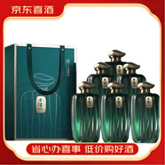 瀘州老窖股份 濃香型白酒 【喜宴】瀘州老窖 45度 500mL 6瓶 老瀘州藍(lán)耀