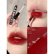 Color Key冰淇淋唇釉小黑鏡唇彩鏡面唇蜜口紅滋潤易上色 熒光黃