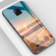 華為（HUAWEI）華為mate20手機(jī)殼mate20pro保護(hù)套20X玻璃鏡面20RS保時(shí)捷全包適用 華為Mate20Pro 許愿瓶