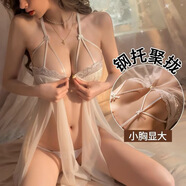惹火貓性感睡衣情趣內(nèi)衣角色扮演外出可穿房事透視蕾絲法式睡裙 R1782白