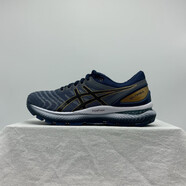 asics亞瑟士男款鉑金GEL-NIMBUS22 N22運動(dòng)緩震透氣黑武士跑步鞋 n22-灰藍色 36