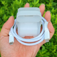 三星（SAMSUNG）機(jī)旺馬蘋果30/35/67/70/140W充電器保護(hù)套macbook電腦air/pro數(shù)據(jù)線繞 35w橫版插頭殼+2米白色線+防斷