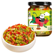 飯掃光榨菜 剁椒貢菜205g  下飯菜辣椒醬 咸菜 泡菜 拌飯拌面