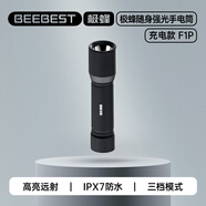 極蜂隨身手電筒F1P小手電筒強光家用老人兒童金屬筒身迷你手電