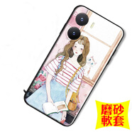 夢(mèng)逸軒適用vivo Y35 5G手機殼Y35m軟套V2230A硅膠Y16全包丫35防摔磨砂男女情侶薄 貓咪女孩(卡通外殼)TF 選項B(簡(jiǎn)約單殼款) 