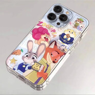 測試款適用于iPhone15手機(jī)殼xr保護(hù)6套mini透明男女16全包xs全包se3 2防摔VIVO小米華為蘋果OPPO手機(jī)殼 太空殼-D3樂園朱迪尼克 iPhone6s