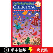 預(yù)訂 Can You See What I See? Christmas (Scholastic Reader, Level 1): Read-And-Seek