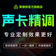 萊維特聲卡調試艾肯雅馬哈萊維特迷笛IXI娃娃臉RME外置電腦聲卡內置5.1創(chuàng)新7.1專業(yè)調音師精調機架 驅動機架安裝（不調試）