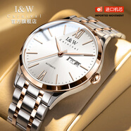 愛(ài)沃馳瑞士品牌男士全自動(dòng)機械手表名牌正品高端商務(wù)防水生日禮物新年純