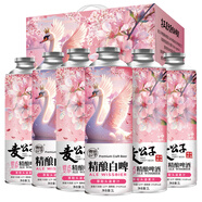琴鷗青島特產(chǎn)精釀原漿啤酒禮盒裝整箱全麥桶裝國產(chǎn)扎啤熟啤麥公子系列 芭蕾天鵝系列精釀白啤 1L 6桶 禮盒
