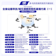 索尼 電商直播間搭建 直播帶貨設備 娛播團播綠幕服裝珠寶首飾 適配索尼相機A7C2/A7M4/A7M5等調試搭建 【適用索尼】全身站播帶貨/娛樂(lè )旗艦款相機直播方案 購直播搭建套餐享上門(mén)調試【詳情咨詢(xún)客