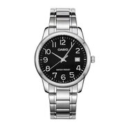 卡西歐（CASIO）手表男正品石英表簡(jiǎn)約大氣指針男表 新年禮物 MTP-V002D-1B