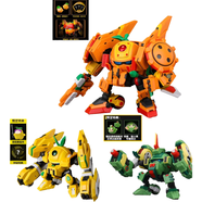 奧飛娛樂 壹理創(chuàng)玩 果寶特攻 菠蘿 香橙 小果戰(zhàn)寶機(jī)甲拼裝模型14cm 菠蘿+小果+香橙 普快 現(xiàn)貨