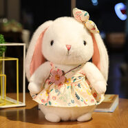 zak!毛絨玩具小兔子玩偶公仔娃娃治愈送女朋友520禮物兒童田園兔35cm 兔子35cm