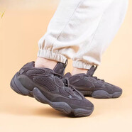 阿迪達(dá)斯Yeezy500全黑武士黑魂椰子跑步鞋F(xiàn)36640 f36640 37