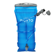 INOXTO 戶(hù)外運動(dòng)旅行水袋越野跑步騎行登山徒步馬拉松飲水袋水壺軟水瓶 2L藍色水袋