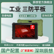 辰想三防A80R 工業(yè)三防平板電腦國產(chǎn)芯RK3588防爆國際IECEX/CSA手持pad終端定制5G北斗鴻蒙信創(chuàng  )OpenHarmony 8G+128GB可拓展 RK3568 安卓11 10英寸/三防版本