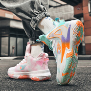 疾步球鞋男籃球鞋運動(dòng)跑步鞋子男潮鞋緩震耐磨摩擦會(huì )響春季實(shí)戰運動(dòng)鞋 鴛鴦 41