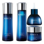 伊貝詩(shī) RIBECS化妝品護膚保濕套裝魚(yú)子蛋白緊膚液柔膚水彈力乳系列 面霜+水+乳+精華液