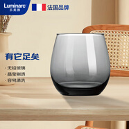 樂美雅（Luminarc）水杯玻璃杯子男士茶杯女士涼水杯高顏值花茶杯320ml*6謎霧灰