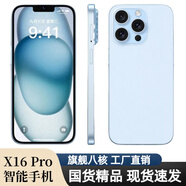 2025年原裝x16Pro正品256G大屏八核安卓暢玩王者游戲便宜智能手機(jī) 藍(lán)色/全新正品旗艦八核智能手機(jī) 8G運(yùn)行+512G內(nèi)存 官方標(biāo)配【手機(jī)全套】