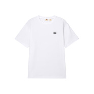 李維斯（Levi's）男純色美式簡約休閑短袖T恤001AN 白色 XS