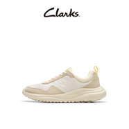 clarksClarks其樂(lè)Lt360 Lo男士新品舒適輕量緩震厚底休閑運(yùn)動(dòng)鞋 [輕量底]白色牛皮革261816367 39.5