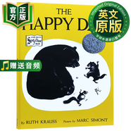 快樂(lè)的一天 英文原版繪本 The Happy Day 凱迪克銀獎(jiǎng) 常青藤爸爸推薦 英文版 9780064431910