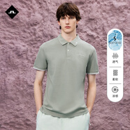 金林德伯格（J.Lindeberg）商場同款GOLF夏季新款情侶翻領(lǐng)T恤短袖商務POLO衫男女52413Z031 RD1石灰色2.0 M