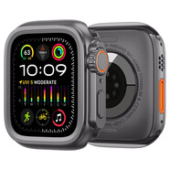 LAZYODD適用AppleWatch ultra3保護(hù)殼鋅合金金屬加后蓋全包保護(hù)殼 iwatchS11/10/9/8/7/6/5/4/SE改裝殼SE2 灰色（平面殼 不帶字） S10 小表盤 42M