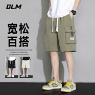 GLM短褲男夏季潮流百搭工裝褲寬松運(yùn)動(dòng)透氣速干跑步五分褲