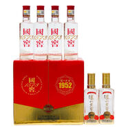 瀘州老窖小酒 濃香型白酒 52度 100mL 6瓶 瀘州老窖A4K2禮盒
