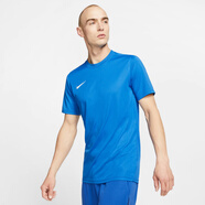 耐克（NIKE）男子速干足球短袖上衣T恤夏季新款定制隊(duì)服HF0524 463寶藍(lán)/白 S