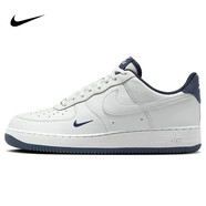 耐克NIKE板鞋男空軍一號AIR FORCE 1 運動鞋 HM9483-001白深藍44