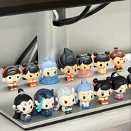 正版哪吒之魔童鬧海2萌粒迷你盲盒排排坐系列擺件盲袋禮品潮玩 一整套（15個基礎款加三個隱藏) 正版保障假一賠十有防偽碼
