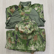 新式正版夏季長(zhǎng)袖蛙服原廠吸汗透氣戶(hù)外防刮耐磨作訓(xùn)服單上衣褲子 叢林蛙服【衣+褲+圓帽】備注帽號(hào) 170/92-96