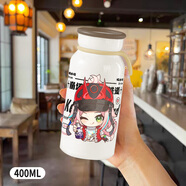 承琉星鐵巡海游俠亂破創(chuàng  )意保溫杯家用咖啡杯304不銹鋼水杯動(dòng)漫二次元 【奶油保溫杯】SQ797 400ml