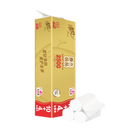 清風(fēng)【李昀銳同款】無芯卷紙 原木金裝4層2500克/14卷 衛(wèi)生紙