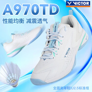 VICTOR威克多羽毛球鞋勝利羽鞋防滑減震保護(hù)情侶款9200巭P8510CX夯運(yùn)動(dòng) A970TD/AM新色寬楦舒適穩(wěn)定 42