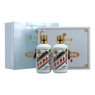 茅臺（MOUTAI）生肖紀(jì)念酒 53度 500ml 53%vol 飛天茅臺貴州醬香型白酒 收藏系列 375mL 2瓶 兔年禮盒裝
