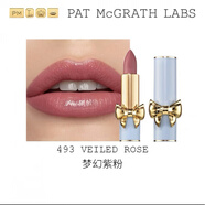 PAT MCGRATH LABS蝴蝶結(jié)口紅/唇蜜絲緞滋潤唇釉正裝  唇膏493 Veiled Rose