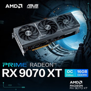 華碩華碩TUF-RX9070XT-O16G-GAMING超頻版顯卡采用軍規級別組件 PRIME-RX9070XT-O16G 16