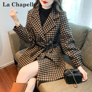 拉夏貝爾（La Chapelle）短外套女裝新品2025年春秋新款韓版寬松時尚小個子外套風(fēng)衣上衣女 圖色 M 105-120斤