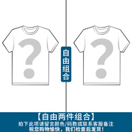 A21以純官網(wǎng)旗營(yíng)店男士短袖T恤2025夏季薄款潮流印花寬松圓領(lǐng)純棉半袖體恤上衣服tee 【2件】自由搭配 XL