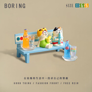 噗嗤清涼一夏汽水貓咪軟萌治愈系裝飾小擺件送閨蜜創(chuàng  )意禮品禮物 夏日炎炎爭一口汽