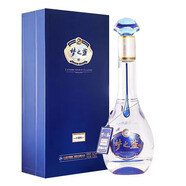 洋河藍色經典 禮盒裝 濃香型白酒 送禮宴請 52度 1.55L 1瓶 夢之藍水晶版