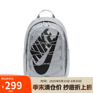 耐克（NIKE）男女雙肩包背包 大容量旅行包電腦書(shū)包休閑包DV1296-012 灰色