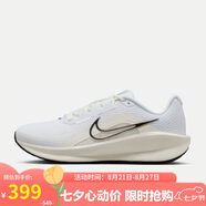 耐克跑步鞋女透氣DOWNSHIFTER 13運動(dòng)鞋FD6476-100白黑37.5