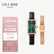 LOLA ROSE羅拉玫瑰小綠表女士手表女節(jié)日禮物送女友生日禮物女