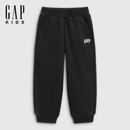 蓋璞【大小童同款】男女童2025秋季新款logo抓絨束腳褲衛褲805417